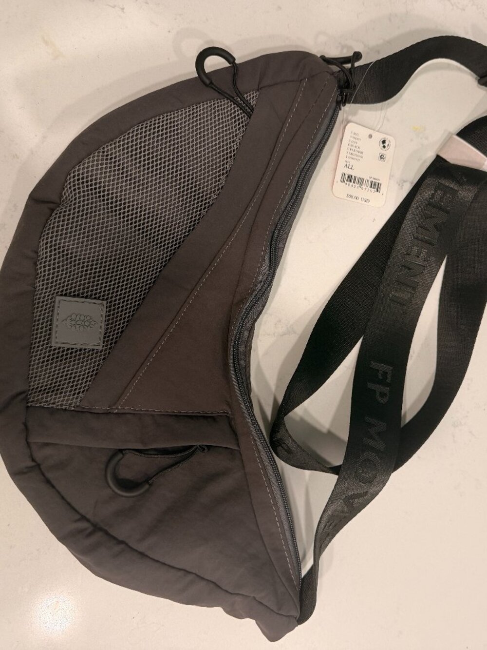 NWT Free People Movement "Nothing But Net" Crossbody Sling Bag